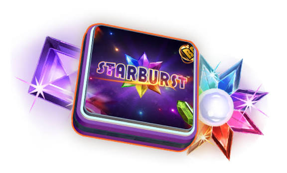 Oplev Stjerneskud Udforsk Starburst Spillet